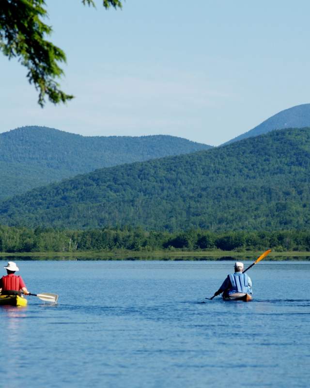 Kayaking Wilson Lake