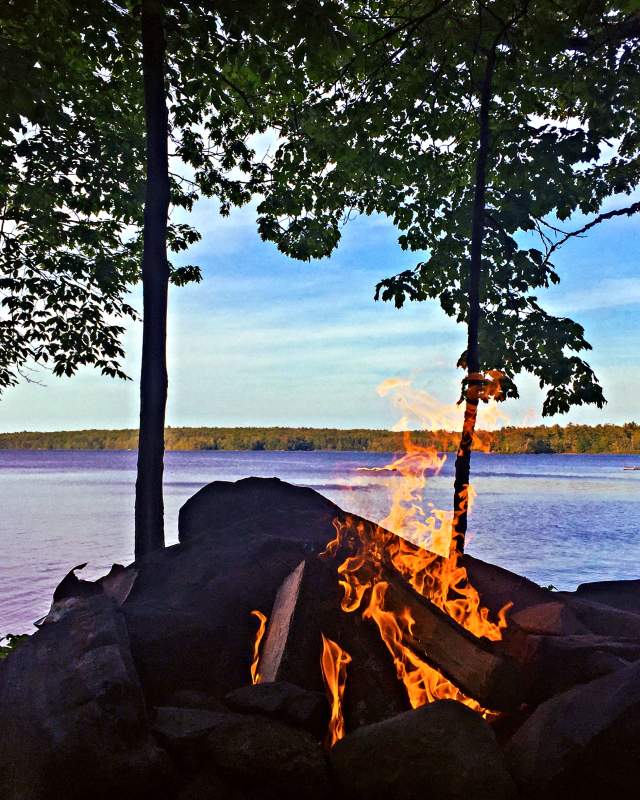 Lake Pemaquid Camping