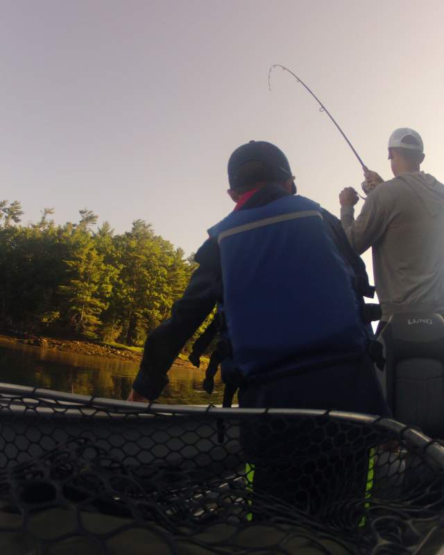 Fishing in Maine with a Maine Guide