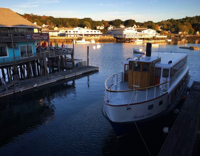 Boat in the harbor