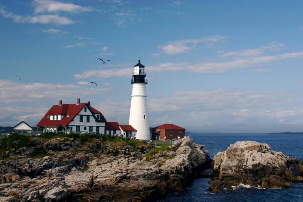 Portland Headlight lighthouse, Greater Portland Maine