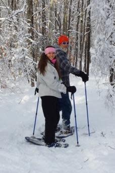 Snowshoeing